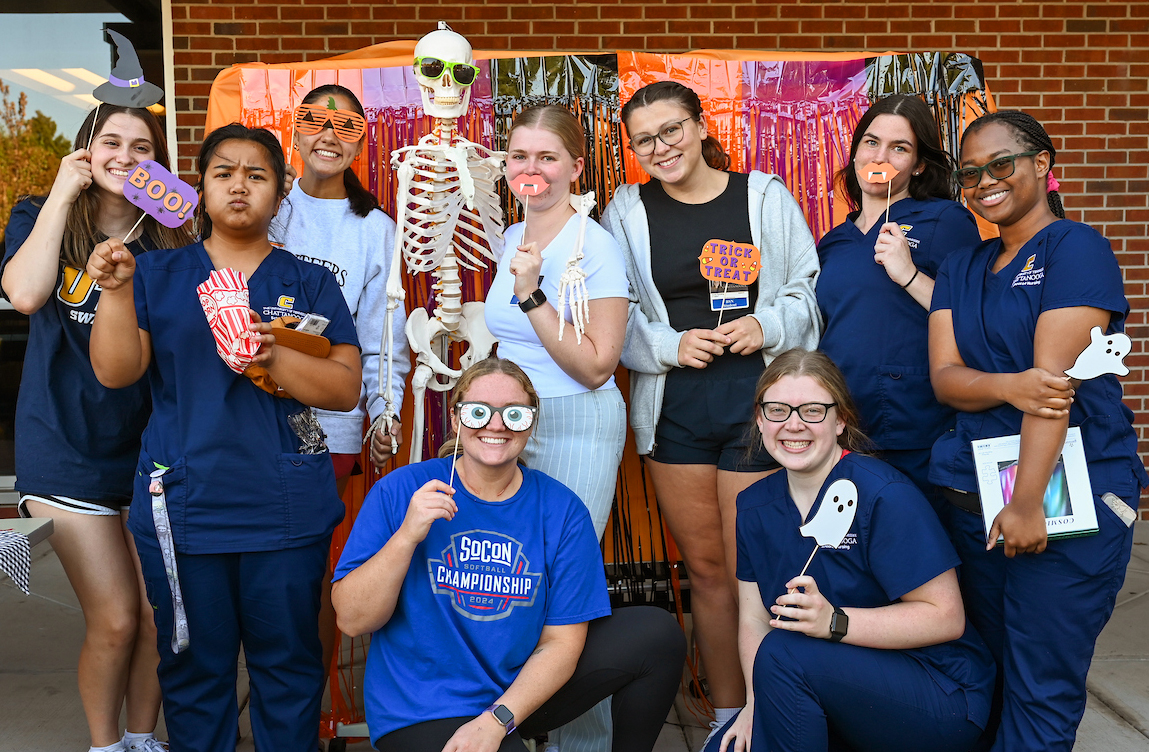 Nursing students attend Fall Festival in 2024