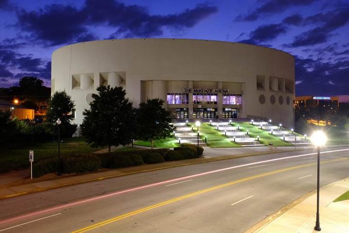 Mckenzie Arena at night