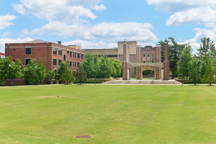 Chamberlain Field with Chamberlain Pavilion in the background