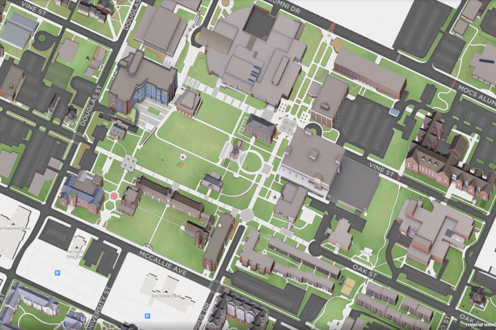 UTC Central Campus Map