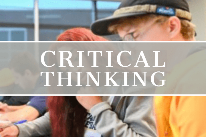 students thinking while taking exams