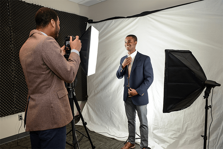 green screen suite in studio