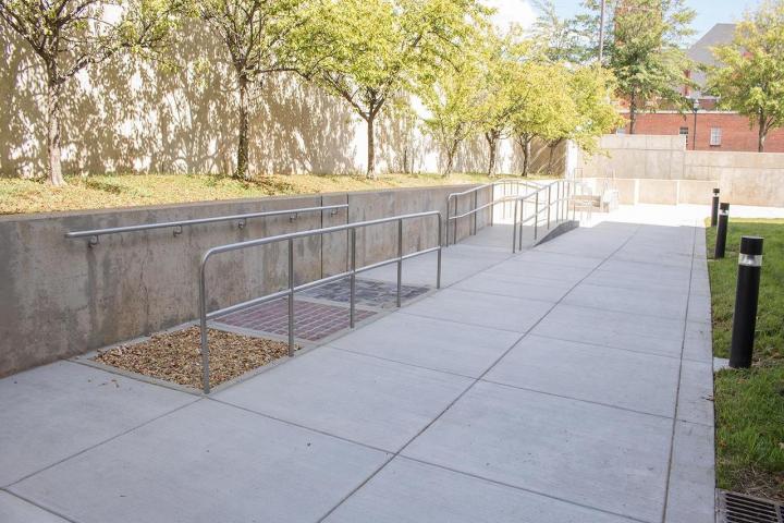 Mapp Building's Outdoor Classroom