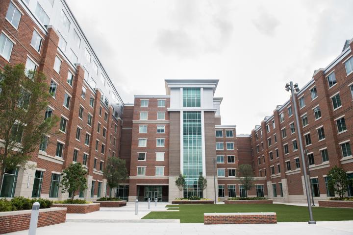 West Campus Housing's Courtyard