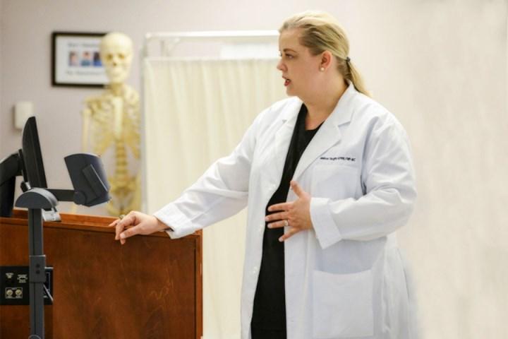 Graduate Programs MBA Healthcare Card Instructor teaching