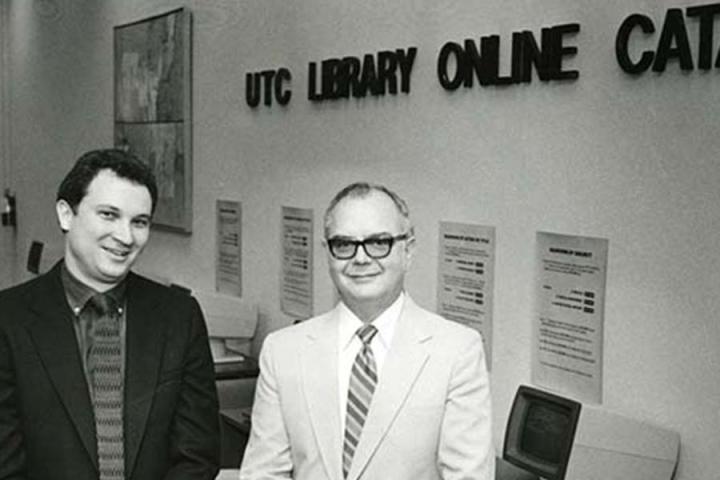 Library installed Hewlett-Packard minicomputers