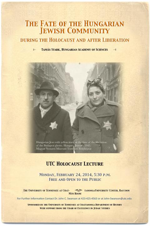 The Fate of the Hungarian Jewish Community during the Holocaust and after Liberation The Fate of the Hungarian Jewish Community during the Holocaust and after Liberation