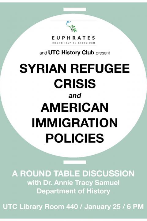 The Syrian Refugee Crisis and American Immigration Policies The Syrian Refugee Crisis and American Immigration Policies