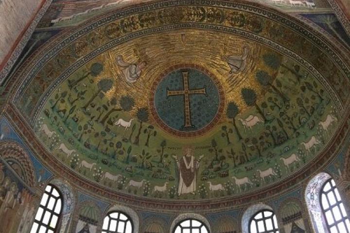 ceiling of basilica