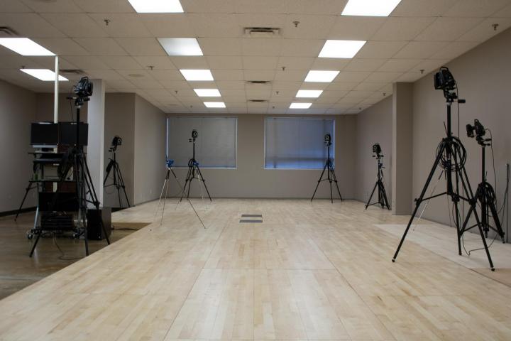 Motion Lab Room with Cameras