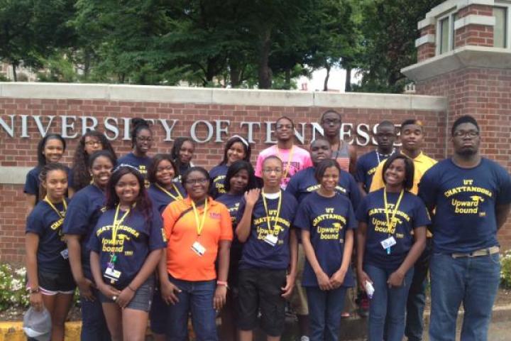 Upward Bound Students at UTK 2013 Upward Bound Students at UTK 2013