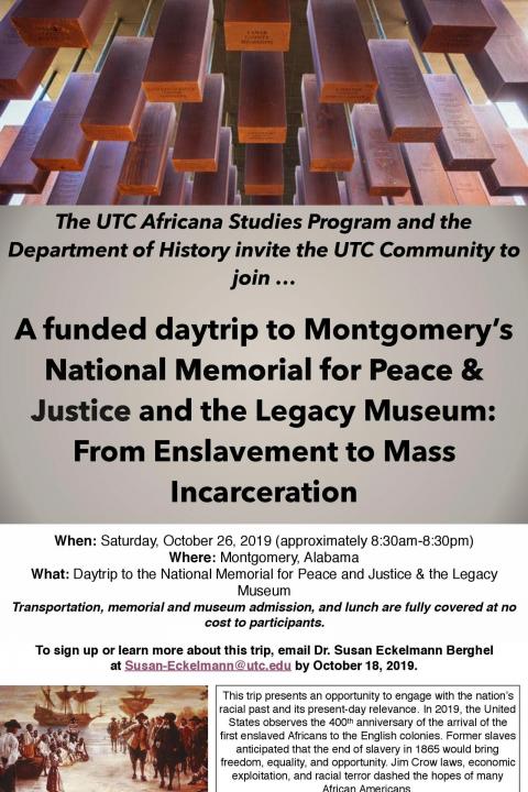 Day Trip to the National Memorial for Peace and Justice & the Legacy Museum in Montgomery, Alabama