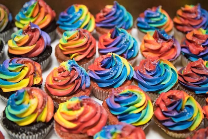 Lavender Graduate Cupcake Lavender Graduate Cupcake