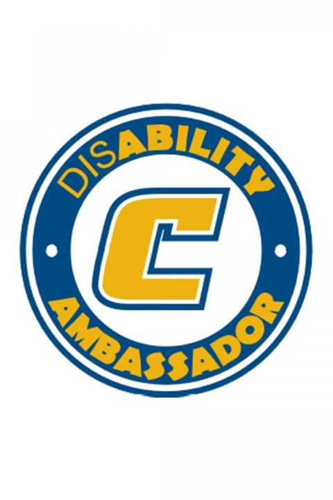 Disability Ambassador Button Disability Ambassador Button
