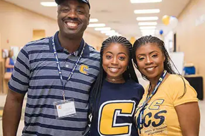 Family at Orientation