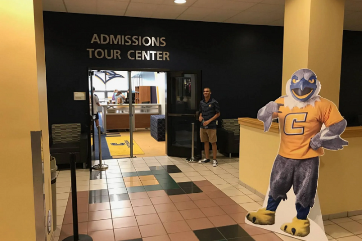 Admissions tour center