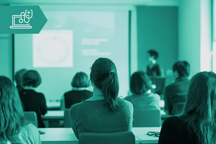 Students in a classroom