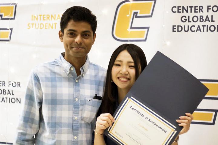 ESL certificate awarded. ESL certificate awarded.