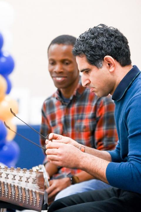 Internataional students during International Education Week