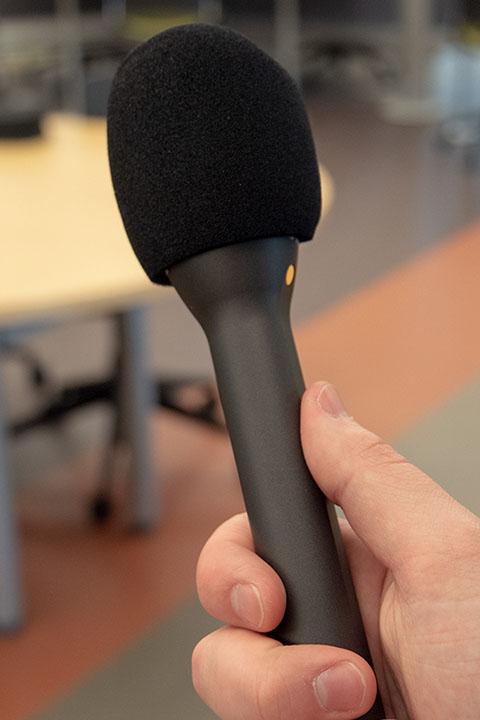 Reporter Microphone