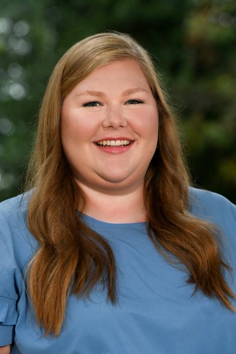 Hannah Turcotte Hannah Turcotte, headshot in blue shirt.
