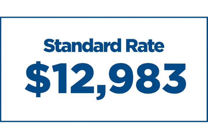 Standard Tuition Rate 22 Standard Tuition Rate 22