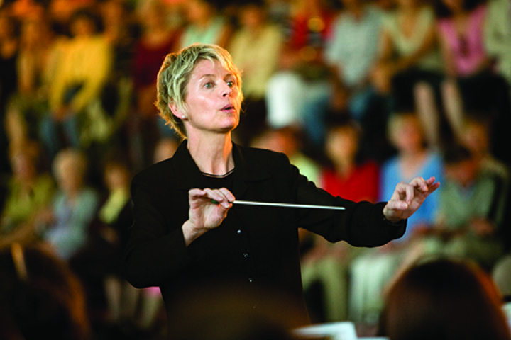 Cynthia Johnston Turner conducting
