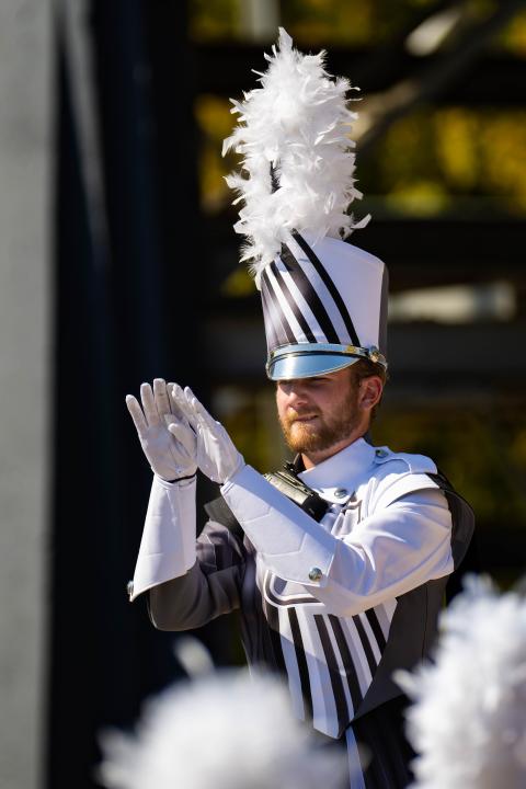 Marching Mocs Drum Major