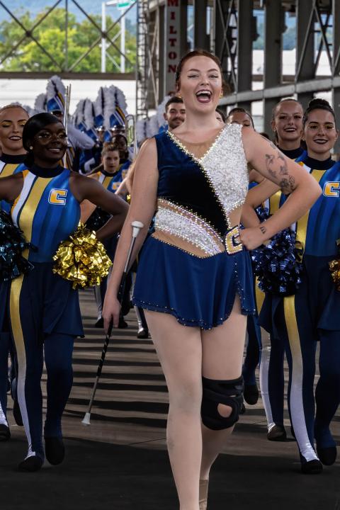 Marching Mocs Majorette