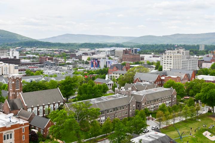 Drone footage of UTC