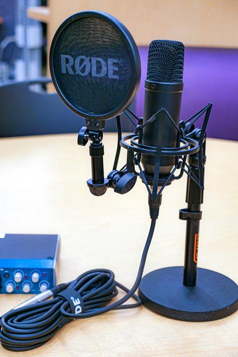 Photograph of the Rode Condenser Microphone