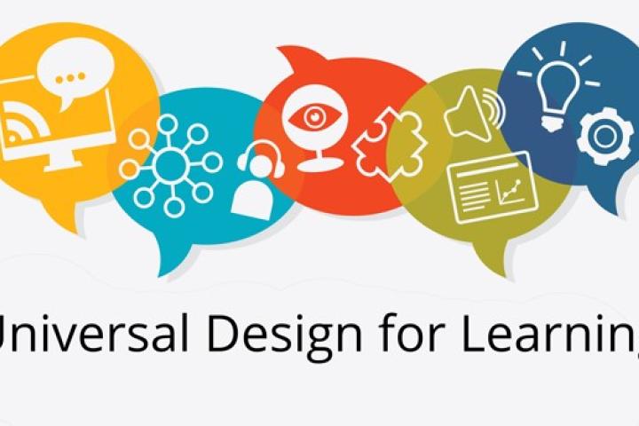 Thought bubbles with Universal Design for Learning
