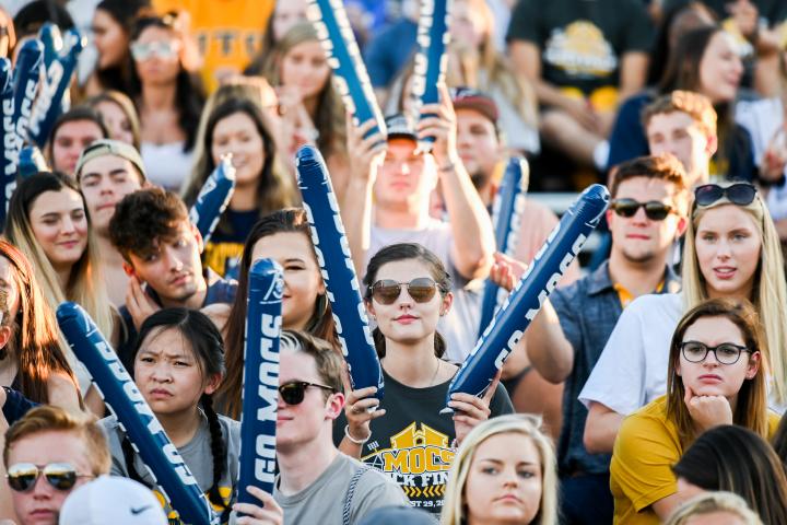 students at an athletic game