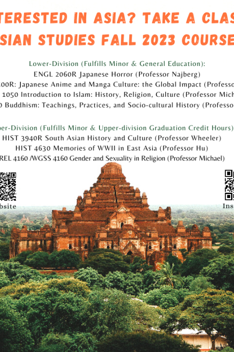 Asian Studies Fall 2023 Courses Asian Studies Fall 2023 Courses