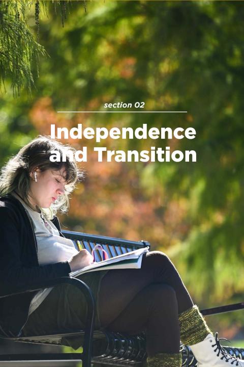 Section 2 Independence and transition