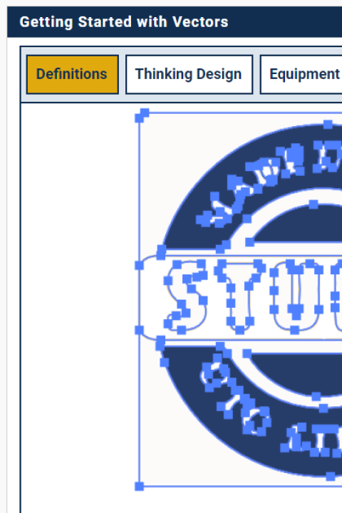 Screenshot of the guide to Creating SVGs for Laser Cutting