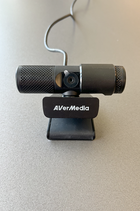 Equipment Checkout - Webcams Photograph of a webcam