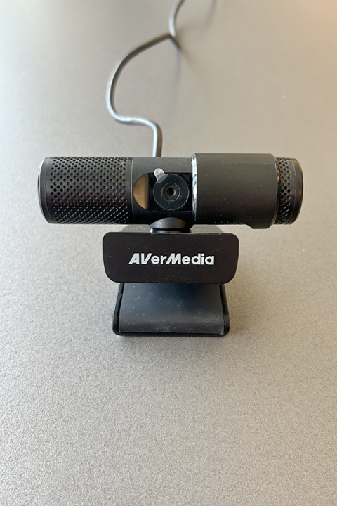 Photograph of a webcam