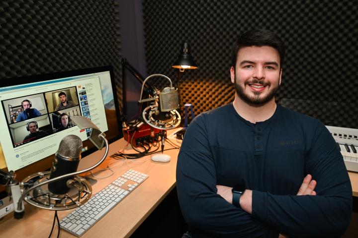 Recording a show in the UTC library