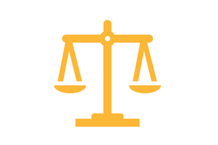 Illustration of a set of scales