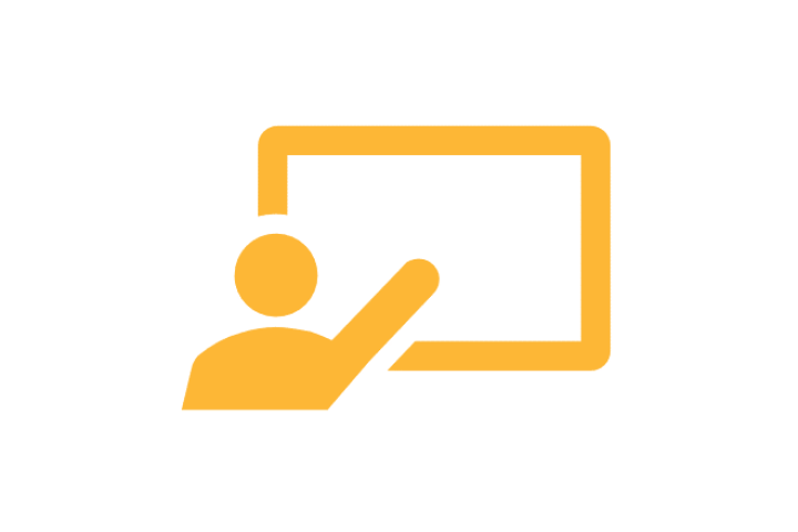 Illustration of a figure teaching