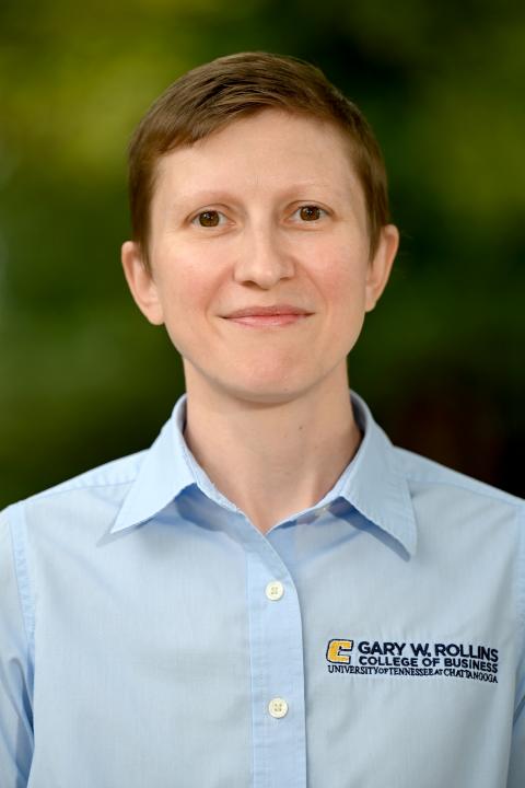 Profile photo of LaDonna Spruill in a blue shirt.