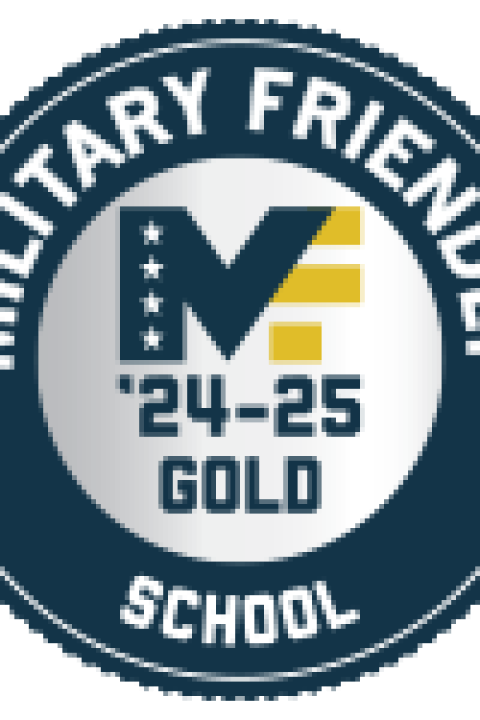 Military Friendly School Gold 24 to 25