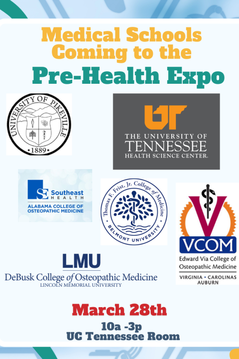 Medical Schools at Pre-Health Expo 