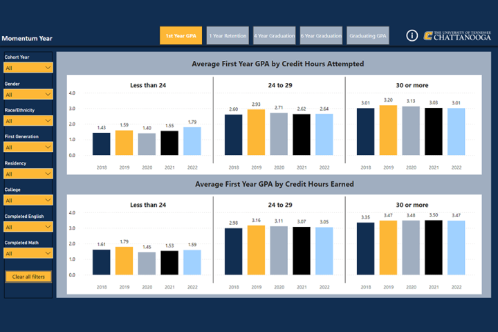 Momentum Year Dashboard