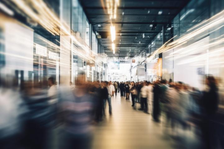 Industry Partnerships Networking at Trade Event