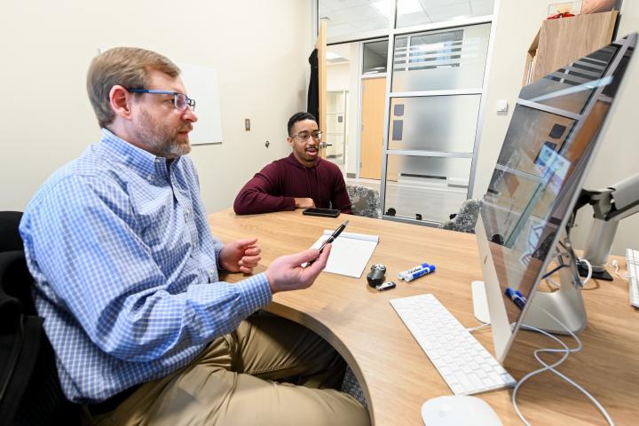 UTC faculty and staff on a virtual call