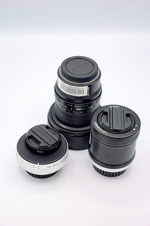Photo of all of the creative lenses available in the Studio Photo of all of the creative lenses available in the Studio