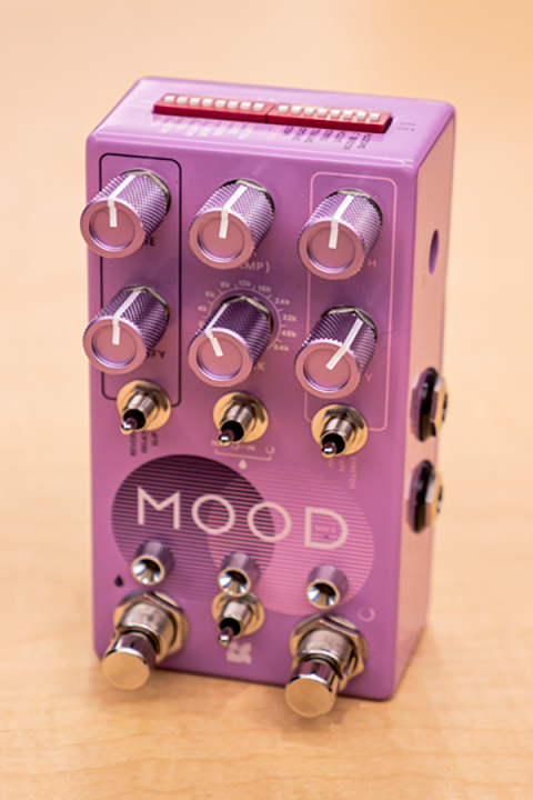 Photo of the Mood Guitar Pedal Photo of the Mood Guitar Pedal