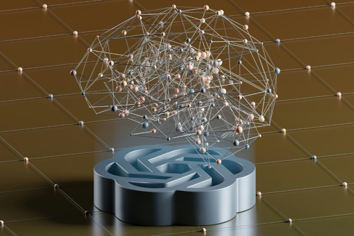 Artistic visualization of a digital brain